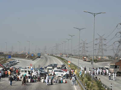 Farmers mark 100 days of protest against new farm laws, block expressway: Highlights