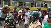 Tripura: Jobless teachers stage protest, demand alternative jobs in Khumulwng 
