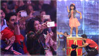 Aishwarya Rai Bachchan, Abhishek Bachchan cheer for Aaradhya at Shiamak's dance event 