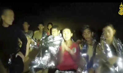 Fresh Navy video shows Thai cave boys in "good health"