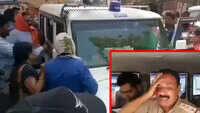 On cam: Varanasi cop on duty attacked by mob 