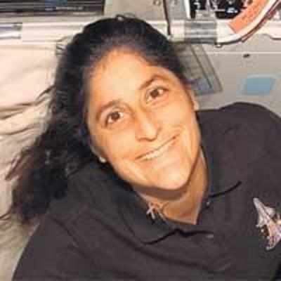 Sunita Williams tries fitness programme in zero gravity