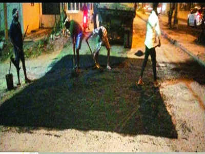 Road to relief: BBMP resumes repairs