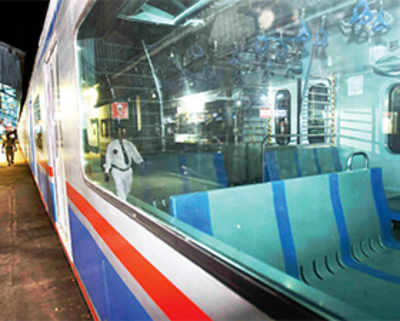 First AC train knocks on Mumbai’s doors