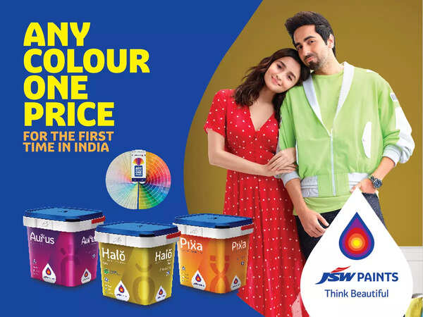 Want to give your home a fresh look this Diwali? Choose JSW Paints and pay one price for every colour