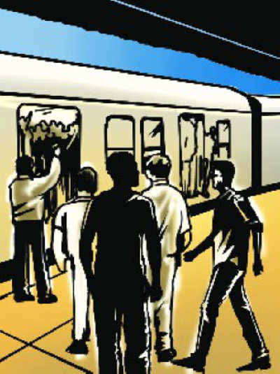 Mumbai: Commuters throw man out of running train near Kurla railway station after argument over a seat