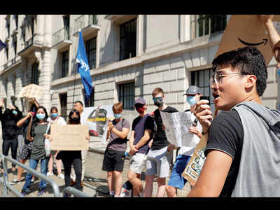 Hong Kong delays election by a year