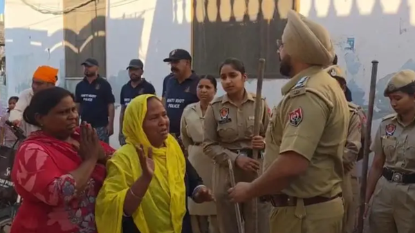 Punjab Police take addict to hospital after mother’s drug charges, conduct search op in Kapurthala locality