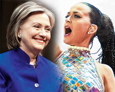 Katy to spend her birthday with Hillary