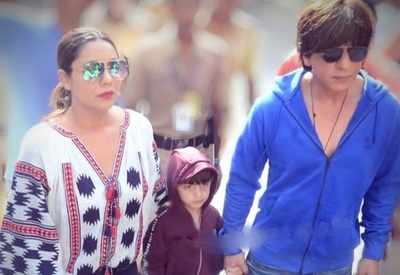 Here's why SRK took AbRam to the polling booth in Mumbai