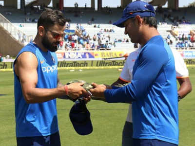 Team India flaunts Army camouflage caps, donates match fee to National Defence Fund