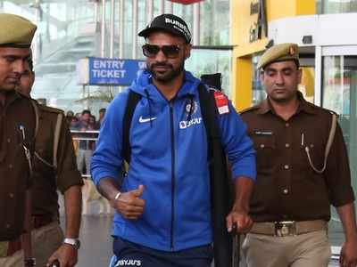 Shikhar Dhawan quarantined in New Delhi after returning from Germany, shares video