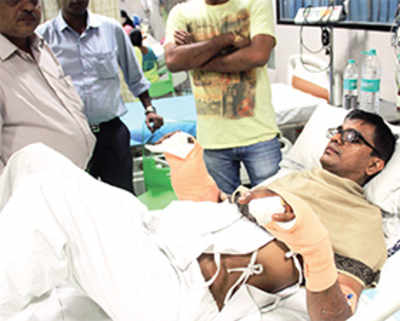 Worker loses arm in railway workshop, gets it back in hospital