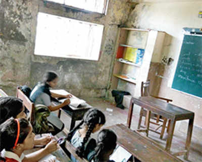 Colaba’s municipal school, known for academic excellence, is in a shambles