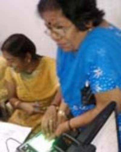 Sprightly 71-yr-old woman is first off the UID mark