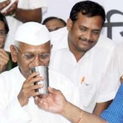 Anticipating backlash, Hazare disbands team