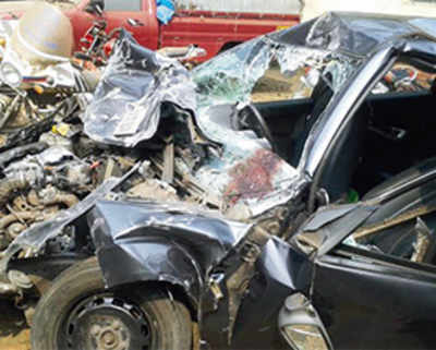 2 women of Borivali marriage party killed in 4-car smash-up