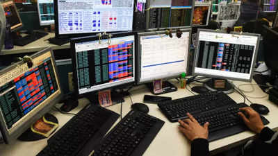 Stock market live updates: Sensex slips 435 points, Nifty ends below 18,000; bank stocks drag