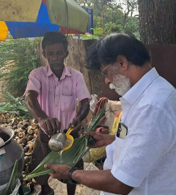 Rising temperature boosts sales in roadside juice and tender coconut stalls in Coimbatore