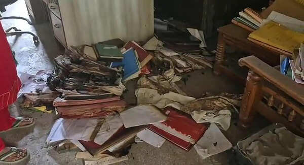 Fire guts record room at Faridabad govt school, files destroyed
