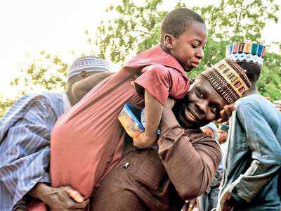 Kidnapped Nigerian boys reunited with families
