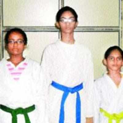 Airoli Karate kids bag 3 medals at state selection