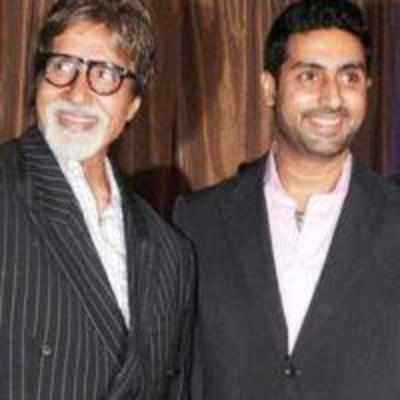 Pa Amitabh defends Abhishek Bachchan?