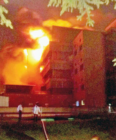 Inferno guts Syngene facility on Biocon campus