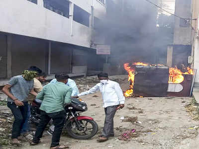 After prohibitory orders, uneasy calm in Amravati