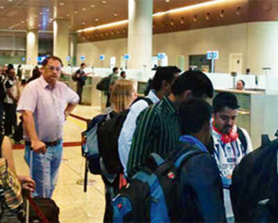 No priority immigration counters at airport