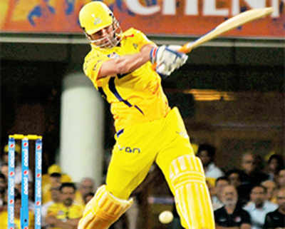 Super cool Dhoni finishes off Rajasthan Royals by five wkts, CSK go top