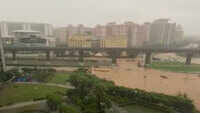 Watch: Roads in Gurugram submerged following heavy rainfall 