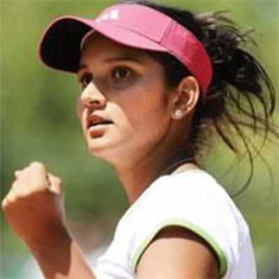 Sania clears first hurdle with ease
