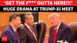 &lsquo;Get The F*** OUT!&rsquo;: Chaos At Trump-Xi Summit | Wild Moment At Great Hall Meeting