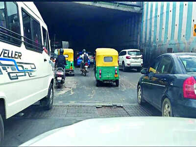 Go slow: Dangerous underpass ahead