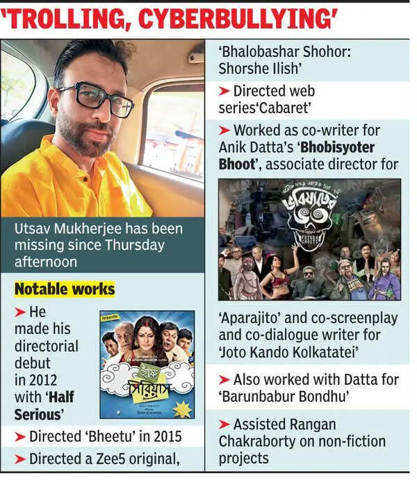 Tolly director-writer goes missing after bank errand