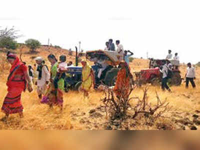 Ahmednagar farmers ‘take back’ land sold to Nirav Modi