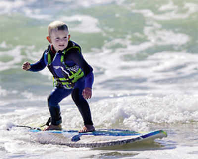 13-Year-Old FEARLESS Surfing Prodigy 