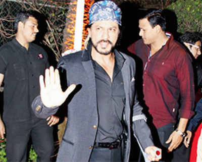 SRK back on his feet