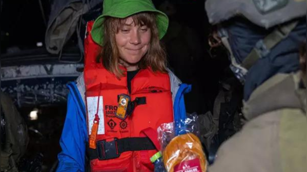 'Greta safe and in good spirits'