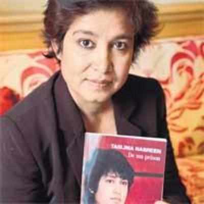 Taslima wants to return to India in July