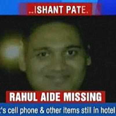 Close Rahul Gandhi aide is missing