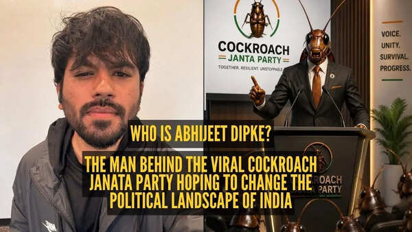 Who is Abhijeet Dipke? The man behind the viral Cockroach Janata Party hoping to change the political landscape of India
