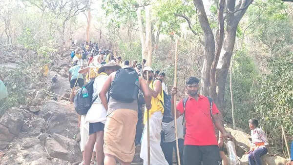 Thousands throng Coimbatore’s Velliangiri hills for Chitra Pournami celebrations