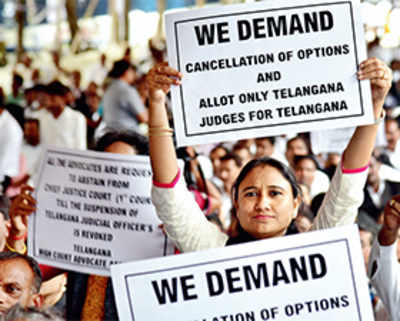 Telangana judicial strike illegal: HC