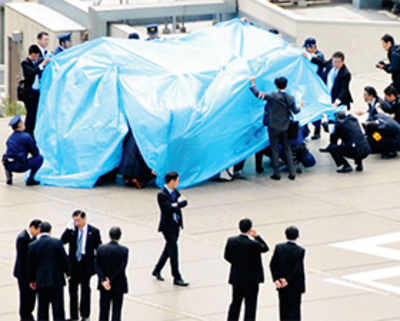 Radioactive drone found on roof of Japan PM’S office
