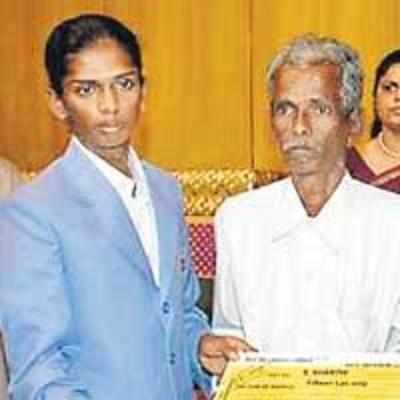 TN govt backs Shanthi, honours sprinter