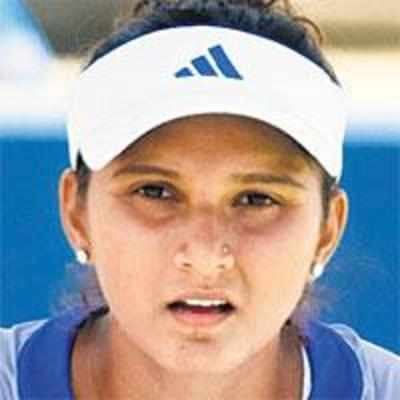 Sania crashes out of Pan Pacific Open