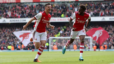 Arsenal vs Manchester United Highlights, Premier 2022: Arsenal beat Man United 3-1 at home - The Times of India