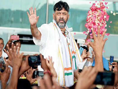 DK Shivakumar elevated as KPCC presidents.  Jyotiraditya Scindia effect?